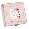 Cottage Garden Mom You Are Loved - Proverbs 31:28 - Blush Pink 6 x 6 Inch MDF Wood Musical Jewelry Box view 1