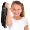 Amscan 15" Cheer Leader Dance Team Pom Poms 2pk Black view 3
