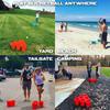 BucketBall | Team Color Edition | Combo Pack (Green/Green): Original Yard Pong Game: Best Camping, Beach, Lawn, Outdoor, Family, Adult, Tailgate, Jumbo, Giant Game view 2