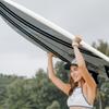 6 FLOWBOARD Surfboard Softboard Foam - Include (3) Fins 6 Foot Leash and (2) Wood Stringers Inside Board - Kids and Adults Beginner Intermediate 6 Foot and Comes with High Performance Traction Pad view 3