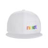 ADTEMP Let's Get One Thing Straight I'm Not Unisex Baseball Cap Outdoor Travel Sun Protection Cap Casual Cap Sandwich Cap White view 2