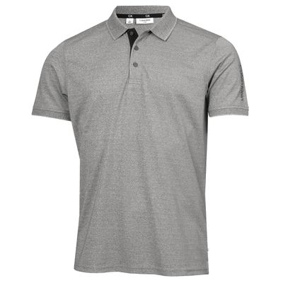 Calvin Klein Men's Club Golf Polo Shirt - Grey Marl - S