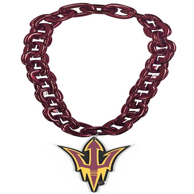 aminco Arizona State Sun Devils Fan Chain, Maroon