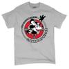 Steamboat Willie Life Preserver T-Shirt Funny Classic Cartoon Beach Vibe Mouse in a Lifebuoy Silly Retro Men's Tee Gray 3X-Large view 1