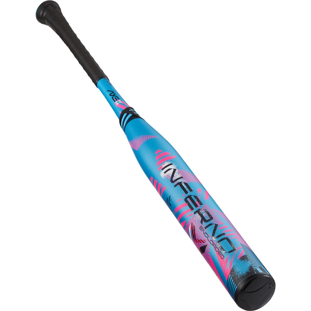 Axe | Inferno | 2-Piece Composite | USSSA Slowpitch Bat | Balanced/End Loaded/Max Loaded | 13"/12" Barrel (13" End Loaded, 27 oz)