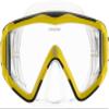 Cressi Liberty Triside 3-Lens Masks, Clear/Yellow/Black view 1