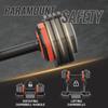 Adjustable Dumbbells Set,25lb Dumbbells with Anti-Slip Metal Handle for Exercise & Fitness Fast Adjust Weight for Full Body Workout Fitness view 2