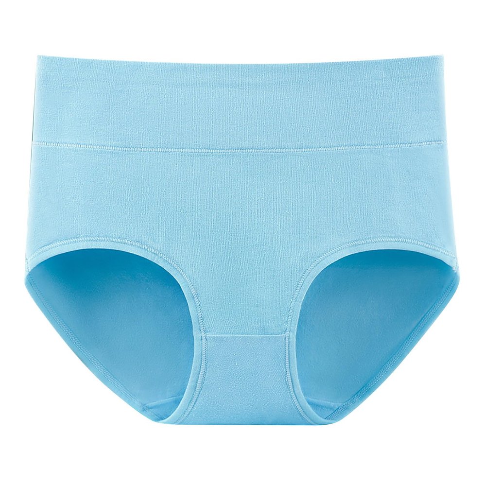 Women's Cotton Bikini Brief Underwear No Show Cheeky Panties Breathable Panties Seamless Soft Stretch Hipster Underwear