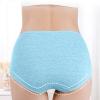 Women's Cotton Bikini Brief Underwear No Show Cheeky Panties Breathable Panties Seamless Soft Stretch Hipster Underwear view 3