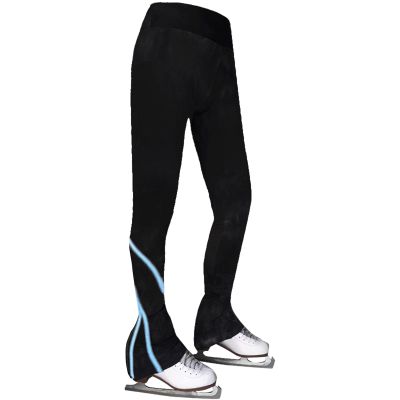 JoyCan Pinstripe Skating Pants for Women Figure Skating Jogging Yoga Dance Training