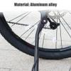 Pastoralist Bike Kickstand Adjustable Aluminium Alloy Bicycle Kickstand Fit for 20-26 Inches Bikes Universal Bike Kick Stand for Mountain Bike, Road Bike, |Indoor Bike Storage, Black view 4