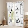 Castle Fairy Soccer Window Curtains,Boys Ball Sports Games Themed Court Window Treatments for Kitchen,3D Football Trophy Printed White Field Polyetser Window Drapes, 2 Panels, 52Wx84L inch view 3