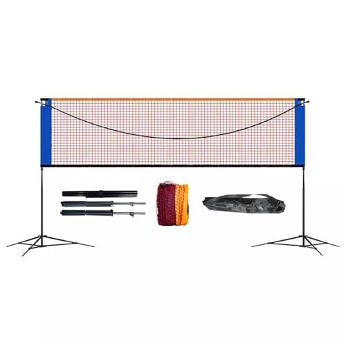 FLGMSOTS Portable Badminton Net, Durable Tennis Volleyball Pickleball Nets with Stand, for Indoor Backyard, Adjustable Heigh (Size : 2.1m/7ft)