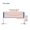 FLGMSOTS Portable Badminton Net, Durable Tennis Volleyball Pickleball Nets with Stand, for Indoor Backyard, Adjustable Heigh (Size : 2.1m/7ft) view 3