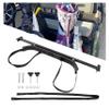 HECASA Universal Golf Cart Bag Holder Bracket 41.6"-43.5" Compatible with Club Car EZGO Yamaha Golf Cart 41.6"-43.5" Wide Flip Seat Kits Rear Seat Bag view 1