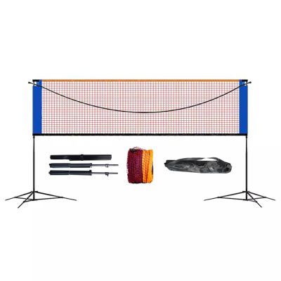 FLGMSOTS Portable Badminton Net, Durable Tennis Volleyball Pickleball Nets with Stand, for Indoor Backyard, Adjustable Heigh (Size : 3.1m/10ft)