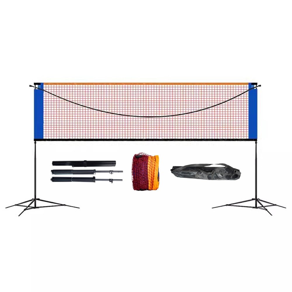 FLGMSOTS Portable Badminton Net, Durable Tennis Volleyball Pickleball Nets with Stand, for Indoor Backyard, Adjustable Heigh (Size : 3.1m/10ft)
