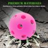 QUEMUIA Indoor Pickleball Balls,26 Holes Indoor Pickleballs USAPA Approved,4-Pack High Bounce Pickle Balls, Pickleball Gifts for Men or Women Pickleball Enthusiasts view 2