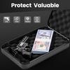 Sgorlds Pistol Safe, Portable Travel Car Gun Safe, Gun Box for Handguns with Combination Lock, Gun Safes with Handbag for Car, Home, Travel, 11.5" x7.5" x2.5",Black view 4