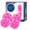 QUEMUIA Indoor Pickleball Balls,26 Holes Indoor Pickleballs USAPA Approved,4-Pack High Bounce Pickle Balls, Pickleball Gifts for Men or Women Pickleball Enthusiasts view 1