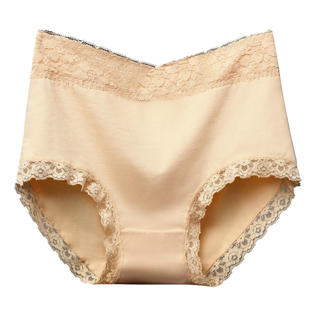 Women's Cotton Bikini Brief Underwear No Show Cheeky Panties Breathable Panties Seamless Soft Stretch Hipster Underwear