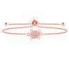 Oneress Women's Cute Turtle Bracelet with Adjustable Slide Bolo Clasp Box Jewelry Lady Gift for Her SJA4597 (Rose Gold) view 1