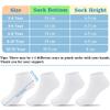 Duufin 12 Pairs Kids Athletic Ankle Socks Kid's Athletic Low Cut Socks Half Cushion White Sock for Boys Girls, 10-12Years view 4