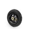 5 Inch Inflation Wheel Using Metal Hub 5X1 Pneumatic Tire With Inner Tube Vehicle 5 Inch Pneumatic Wheel Gocart Caster (black wheel) view 1