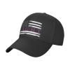 Piguncle Fight Testicular Cancer Survivor USA Flag Classic Duckbill Caps for Stylish Sun Protection Black view 2