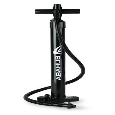 Abahub SURF Hand Pump for Inflating Stand Up PaddleboardsInflatable Paddle Boards or Kayaks - Dual Action High Pressure Pump with Gauge