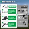 LYNICESHOP Leg Stretcher, MMA Stretching Machine Fitness Split Training Martial Arts Gear Flexibility Stretching Equipment Split Machine for Leg Stretching for Home Gym Split Machine Training Fitness view 2