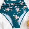 Womens Swimsuits Thong Monokini Cutout High Waisted Bathing Suit Criss Cross Tie Back Swimsuit Womens Swimsuits view 4