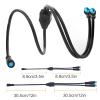 EDENCOMERS Electric Bicycle 1T2 Extension Cable Y-Split Extension Wire with Waterproof Connector for Light,Throttle,Gear Sensor and Brake in Ebike Modification Kit (1T2 4pin 24"-2M1F) view 2