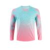DRHOM Youth Boys Padded Protection Football Goalkeeper Jersey Long Sleeve Goalie Shirt Training Soccer Uniform (US, Numeric, 12, Regular, #Pink) view 2