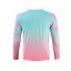 DRHOM Youth Boys Padded Protection Football Goalkeeper Jersey Long Sleeve Goalie Shirt Training Soccer Uniform (US, Numeric, 12, Regular, #Pink) view 3