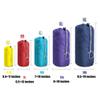 BeeGreen Ditty-Bags-Stuff-Cinch-Bags-for-Backpacking 6 Pack Small Drawstring with Dust Flap Compression Sack Bags Foldable Lightweight view 2