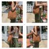 byplndgywj Bohemia Fringe Crossbody bag,Western Cowgirl Fashionable Pocket Hobo Country Everyday Shoulder Bags with Zipper (coffee color) view 3