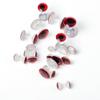 KTGCOZS Pack of 30 Fly Tying Realistic 3D Weightless Dumbbell Eyes DIY Fishing Lure Materials view 4
