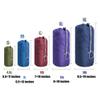 BeeGreen Stuff-Sacks-for-Travel-Backpacking 6 Pack with Dust Flap compression Ditty Bags for Outdoor Products Foldable Lightweight view 2