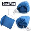 BeeGreen Stuff-Sacks-for-Travel-Backpacking 6 Pack with Dust Flap compression Ditty Bags for Outdoor Products Foldable Lightweight view 3