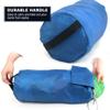 BeeGreen Stuff-Sacks-for-Travel-Backpacking 6 Pack with Dust Flap compression Ditty Bags for Outdoor Products Foldable Lightweight view 4