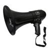YMPFDGPW Megaphone Portable Bullhorn Loudspeaker Handheld Megaphone 35W Black High Power Megaphone Adjustable Volume Control for Any Outdoor Sports Bullhorn view 1
