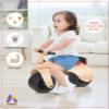 KRIDDO Wooden Baby Balance Bike 1 Year Old, Wide Wheels for Stable and Smooth Ride, Boy Girl First Balance Bike Gift for 12 Month to 3 Year, Non-Sharp Parts, Soft Seat, Red view 2