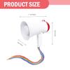 YMPFDGPW Megaphone Portable Megaphone Speaker Handheld Mini Megaphone Bullhorn Built-in Siren Megaphone Speaker for Cheerleading Fans & Coaches Bullhorn view 2
