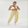 COPYLEAF Womens Parachute Cargo Pants with Pockets Quick Dry Hiking Pants Lightweight Water-Resistant Baggy Joggers(Light Khaki XL) view 3