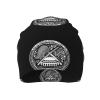 Rqwaaed Seal of American Samoa Eco-Chic Knit Hats Fashionable Functionality for Modern Living Black view 2