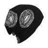 Rqwaaed Seal of American Samoa Eco-Chic Knit Hats Fashionable Functionality for Modern Living Black view 3