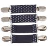Holibanna 4pcs Glove Clips for Boy Girl Mittens Holders Elastic Strap Non- Design for Toddlers for Cold Weather view 1