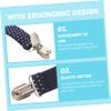 Holibanna 4pcs Glove Clips for Boy Girl Mittens Holders Elastic Strap Non- Design for Toddlers for Cold Weather view 3