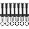 Yardwe 1set Skateboard Hardware Kit Bridge Bolts Spacers Washers Fixing Tool for Easy Installation and Removal of Skateboards view 1